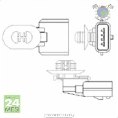 Sonda Lambda M.Marelli per DACIA SANDERO DUSTER RENAULT LATITUDE FLUENCE TWINGO - Immagine 1 di 3