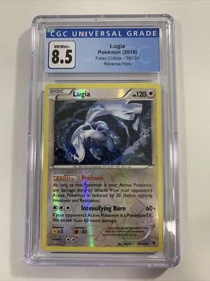 Lugia Fates Collide Reverse Holo 78/124 CGC 8.5 NM/MINT (PSA/BGS) - Image 1 of 2