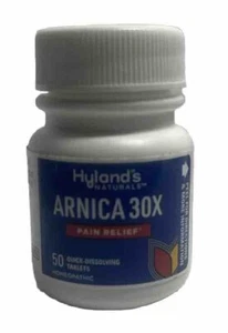 Hyland's Arnica 30X Pain Relief Formula Quick Dissolving 50 Tablets Exp: 11/25 - Picture 1 of 4