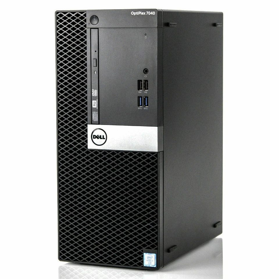 Dell Optiplex 7040 MT  i7-6700 3.40GHz 8GB RAM Desktop PC 500GB SSD, Wifi - Image 1 of 1