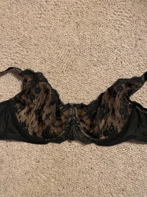 Sujetador Victoria's Secret - 34 DD - Negro y Beige Foto 1 de 4