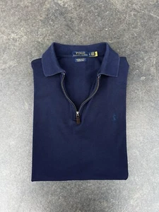 *Ralph Lauren Polo* Zip Poloshirt Polohemd Golf Tshirt Pullover Sweatshirt - Bild 1 von 9