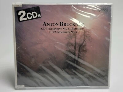 Anton Bruckner Symphony No. 4 & Symphony #2 (2 CD SET) New Sealed - Image 1 of 2