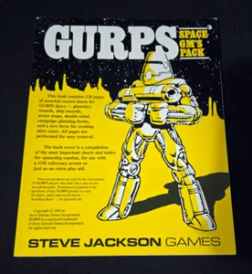 GURPS Space GM Pack Hojas de Registros y Mapas de Cuadrícula Juegos de Steve Jackson RPG - Imagen 1 de 3