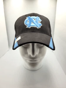 North Carolina Tarheels Hat UNC Logo Baseball Fitted Cap One-Fit Fit- L/XL Navy - Picture 1 of 10