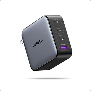 UGREEN 100W USB C Ladegerät, Nexode 4-Port Gan Faltbar Kompakt Schnell Laptop Laden - Bild 1 von 12