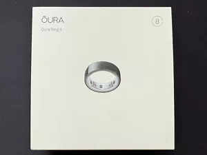 BRAND NEW SEALED Oura Ring 4 Smart Ring 4th Gen. Size 8 BLACK Activity Tracker - Picture 1 of 2