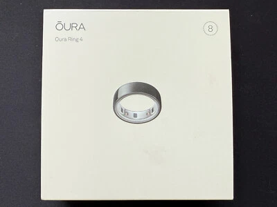 BRAND NEW SEALED Oura Ring 4 Smart Ring 4th Gen. Size 8 BLACK Activity Tracker - Image 1 of 2