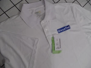 NEU OLEUMTECH Mitarbeiter Poloshirt Herren LARGE WEISS - Bild 1 von 8