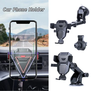 360 In Car Mobile Phone Holder Dashboard Windscreen Suction Universal Mount - Picture 1 of 16