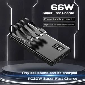 66W Power Bank 20000mAh USB PD Fast Charging Powerbank External Battery Pack - Picture 1 of 12