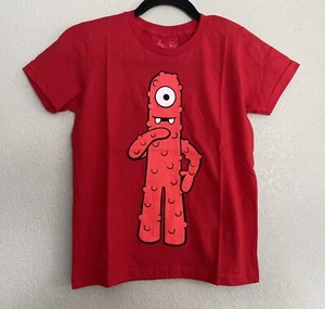 Yo Gabba Gabba Muno Red T-Shirt Youth Medium - Picture 1 of 8