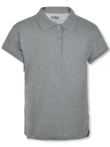 Cookie's Women's Picot Trim Polo Shirt - blue, l - Picture 1 of 40