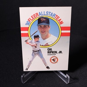 Cal Ripken Jr 1990 Fleer All Star Team #8 Insert Baltimore Orioles 