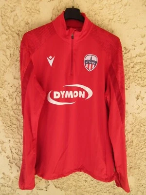 Sweat maillot training ATLETICO OTTAWA football soccer shirt MACRON L - Photo 1/4