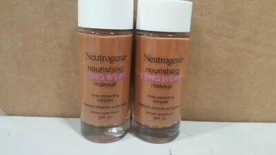 2 Pack - Neutrogena Nourishing Long Wear Liquid Makeup Foundation 135 Chestnut - Image 1 of 2