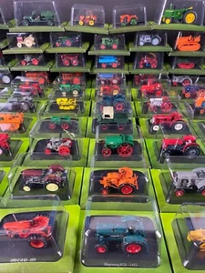 Hachette Universal Hobbies Farm Tractor 1/43 Models Available - Picture 1 of 39