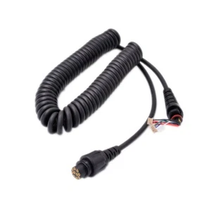 Kabel mikrofonowy SM25A1 10 pin do Hytera MD650 MD655 MD652i rozciągliwy przewód - Zdjęcie 1 z 10