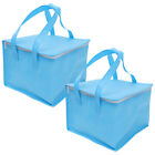  2 Pcs Practical Lunch Bag Insulated Pizza Delivery Bags Warmer Cake Bento