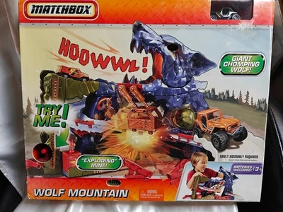 Matchbox 2009 Wolf Mountain Car Playset Lights Sounds Nearly Complete Retired - Image 1 of 4