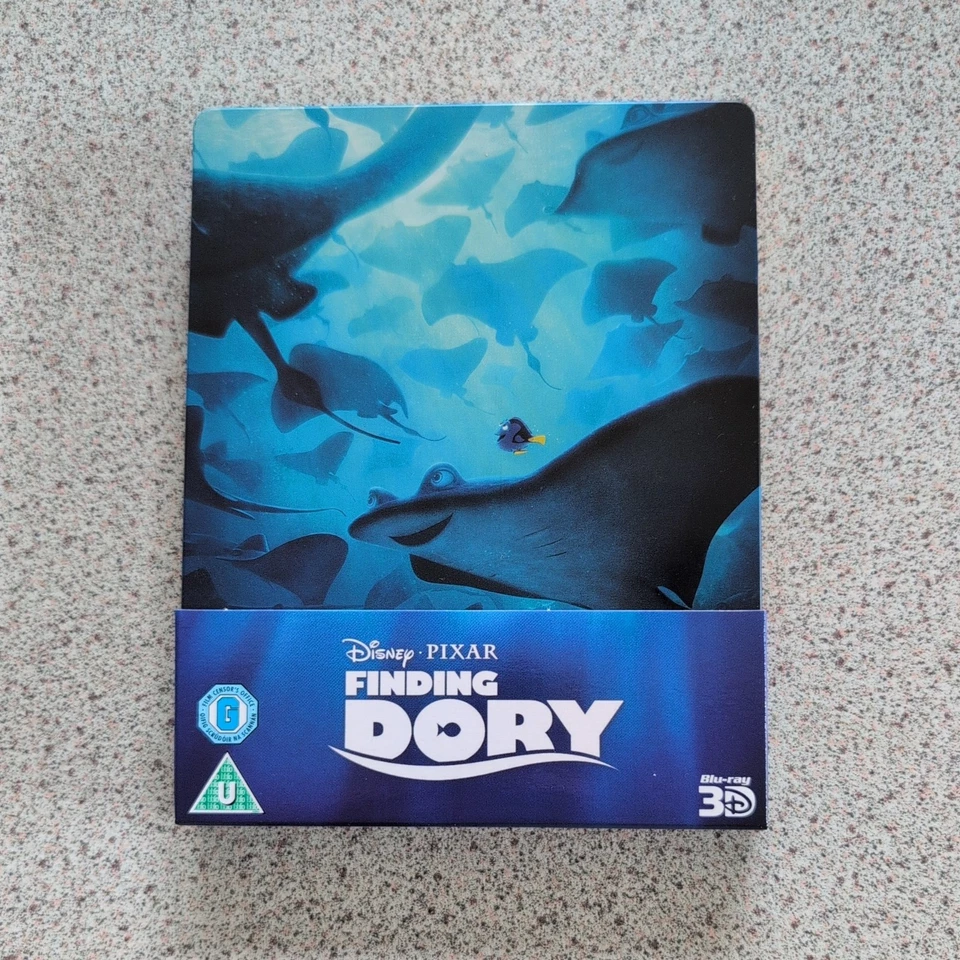 Disney PIXAR's Finding Dory 3D/2D Limited Edition Blu-ray Steelbook *Region FREE - Image 1 of 2