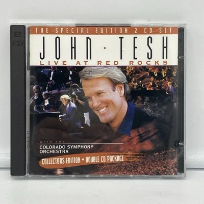 Live at RED Rocks by John Tesh (CD, 1996) - Preloved - FREE SHIPPING Foto 1 de 4