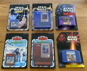 Star Wars LRG Limited Run Classic Editions Blister Pack Set NES GB Game Boy N64