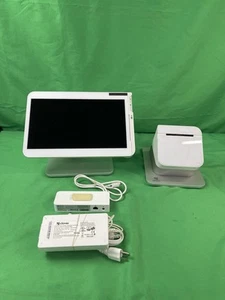 Clover Station C500 POS Point of Sale System w/ AC Adapter + P500 Printer *READ* - Picture 1 of 19