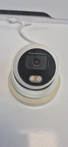 GRADED  Hikvision 4MP ColorVu 4mm IP PoE Camera DS-2CD2347G1-LU White Mic - Picture 1 of 9