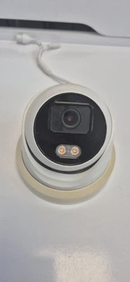 GRADED  Hikvision 4MP ColorVu 4mm IP PoE Camera DS-2CD2347G1-LU White Mic - Image 1 of 4