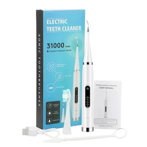 Limpiador dental eléctrico, blanqueador y limpiador dental, impermeable 4932 - Imagen 1 de 6