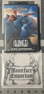LAST BATTLE Sega Genesis Game Complete In Box Cleaned/tested CIB - Image 1 of 4