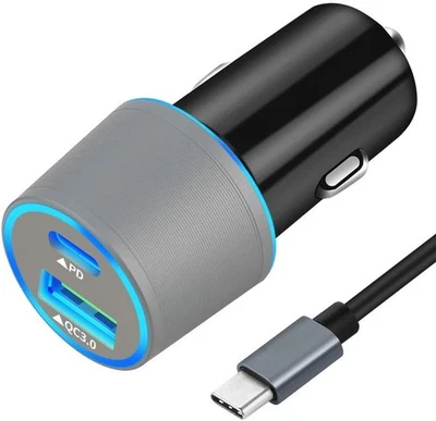 Fast Usb C Car Charger Block For Google Pixel 9/9 Pro Xl/8/8 Pro/7/7 Pro/6/6a/6 Foto 1 de 4