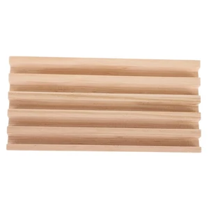 Base de madera con soporte para juego de mesa para soporte de dominó tarjeta de madera maciza - Imagen 1 de 12