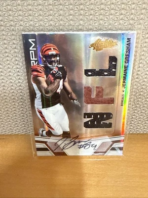 2010 Panini Absolute Memorabilia - RPM Jermaine Gresham RC Auto /299 Bengals - Image 1 of 2