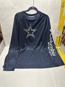 DALLAS COWBOYS COLUMBIA PFG LONG SLEEVE MENS XXL OMNI SHADE- EUC - Picture 1 of 5