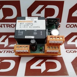 112076 | Weidmuller | Power Supply, 115VAC, 50/60Hz, 24VDC, 200mA, Used (UPP) - Foto 1 di 2