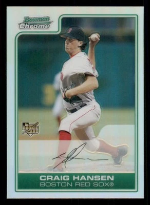 2006 Bowman Chrome Refractors #220 Craig Hansen - Image 1 of 2