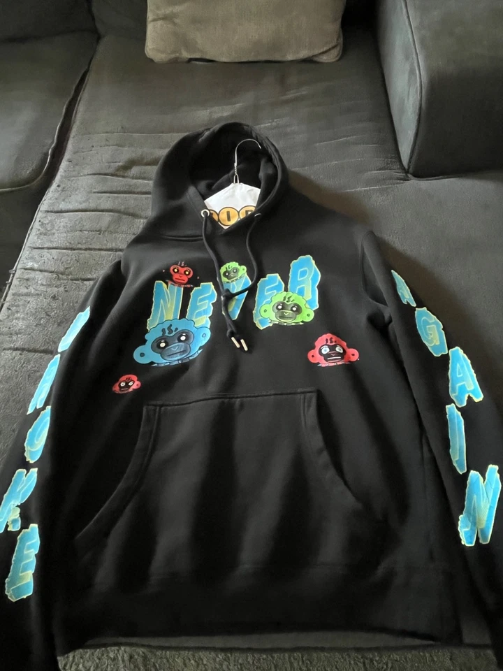 nba young boy first hoodie made -never broke again   - Image 1 of 1