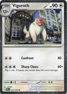 Pokemon - Vigoroth #161/193 - SV02: Paldea Evolved Holo - Bild 1 von 2