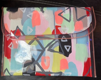 Мягкий чехол для ноутбука Tiff Manuel с ручной росписью оригинальное искусство художника - Изображение 1 из 4