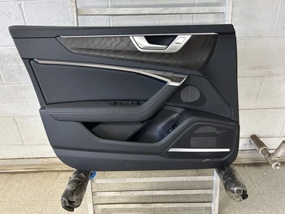 Audi A6 2022 conductor lado izquierdo interior panel negro OEM Foto 1 de 4