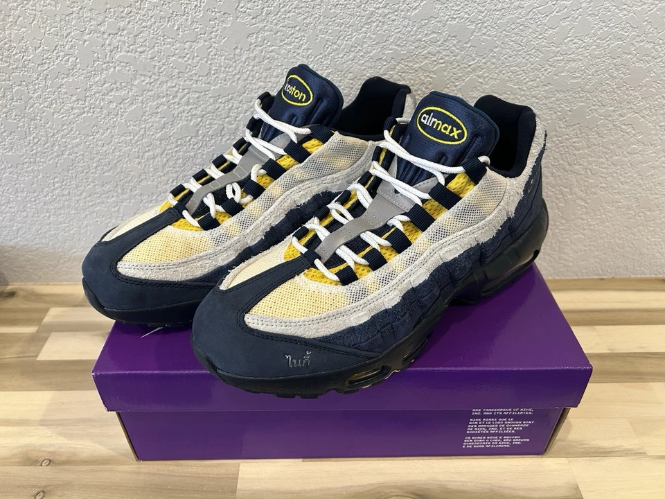 Size 11 - Eric Koston x Nike SB Air Max 95 ‘Obsidian Speed Yellow’ HQ8492-400 - Image 1 of 4