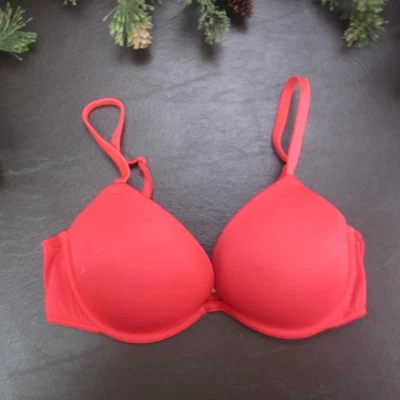 Sujetador Victoria’s Secret Rosa Mujer 32C Push Up Acolchado Con Aros Lencería Sexy Foto 1 de 4