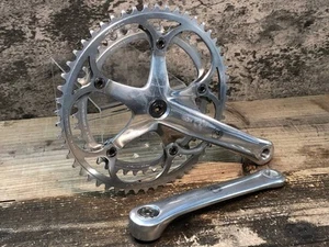 Campagnolo C Record Crankset 170mm 52/42T Used with Wear & Scratches - Picture 1 of 9