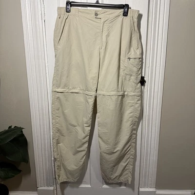 Simms Fishing Products Women’s L Beige Khaki COR3 convertible Lightweight pants - Image 1 of 4