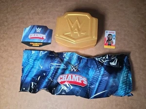 WWE Champs Mini Figur Jey Uso mit Aktentasche ungeöffnete Verpackung - Bild 1 von 2