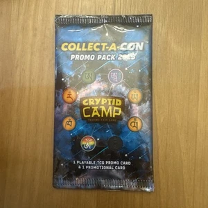 Cryptid Camp Collect a Con 2025 TCG PROMO Pack 2 Exclusive Cards Collect a Con - Picture 1 of 2