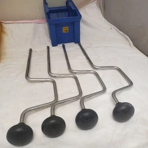 Lot of 4 Vintage Brace Drill Cranks Hand Drill Tools LOT-176 - Picture 1 of 5