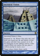 Ancestral Vision Time Spiral PLD Blue Rare MAGIC THE GATHERING CARD ABUGames